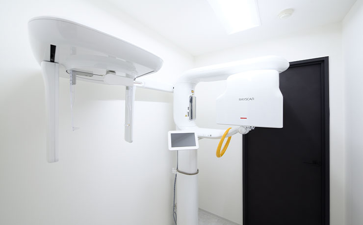 コーンビームCT、口腔内スキャナ等によるデジタル歯科診療を提供